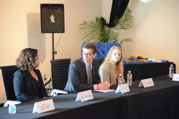 Adam Lowe Moderating Dual Enrollment Roundtable